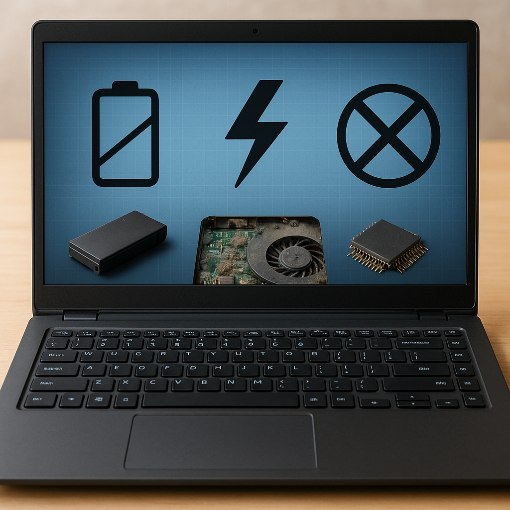 Najczęstsze usterki komputera i ich przyczyny