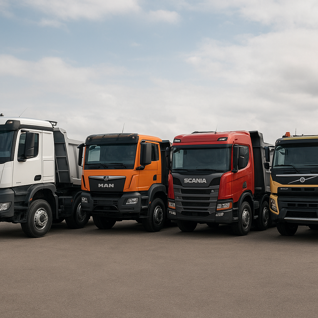 Producenci wywrotek – marki