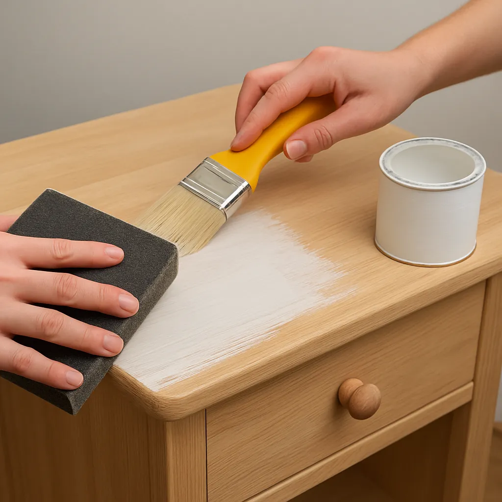 Jak przygotować mebel do malowania krok po kroku