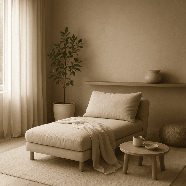 Jak stworzyć przestrzeń do regeneracji i ciszy w domu